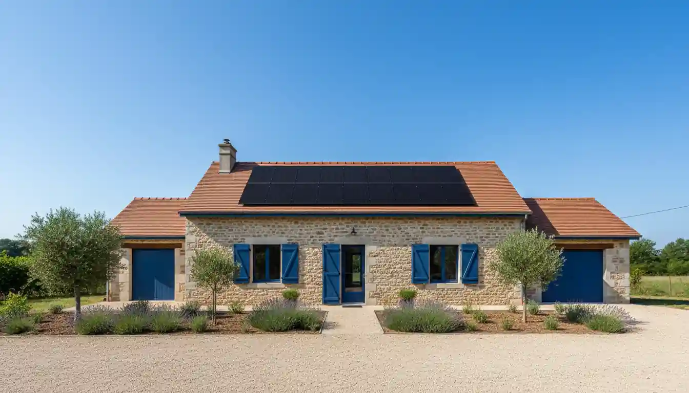 Installation de Panneaux Solaires à Gornac, Guillemaud