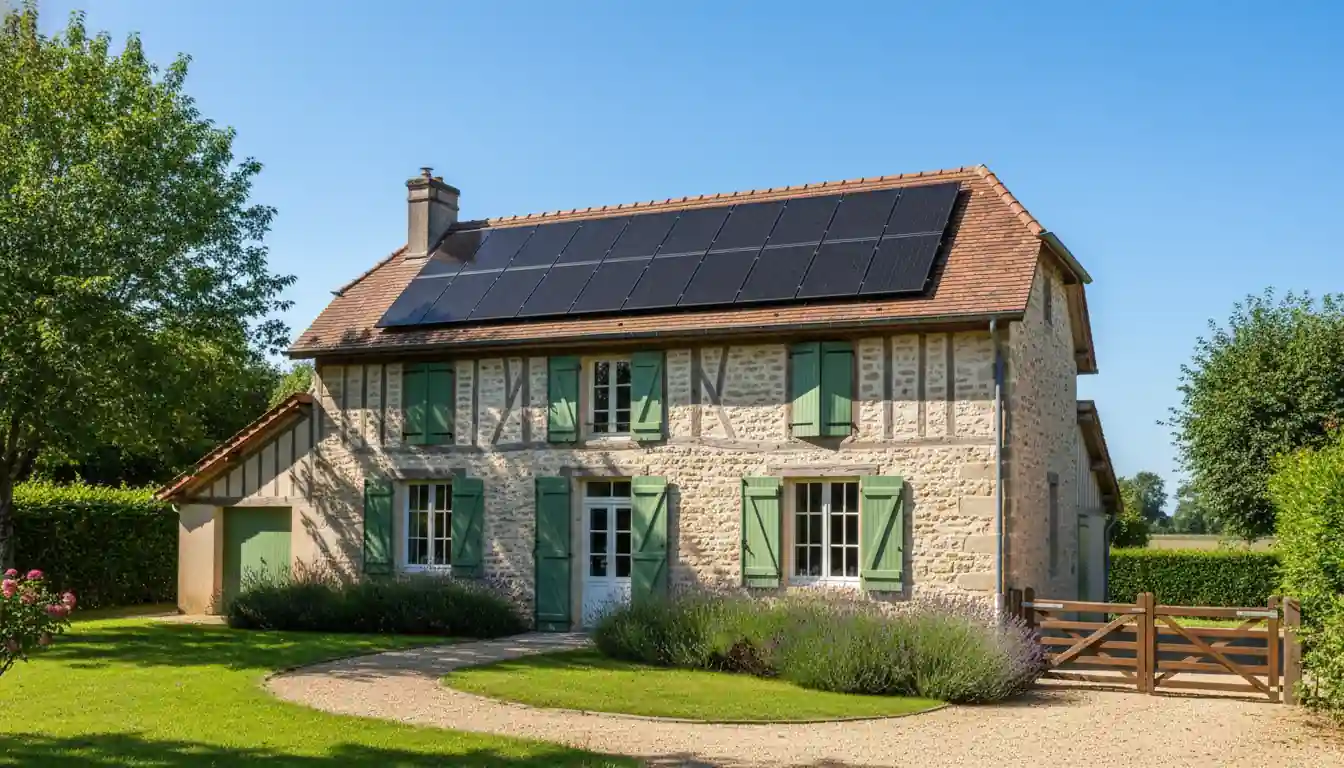 Installation de Panneaux Solaires à Gornac, Le Bourg